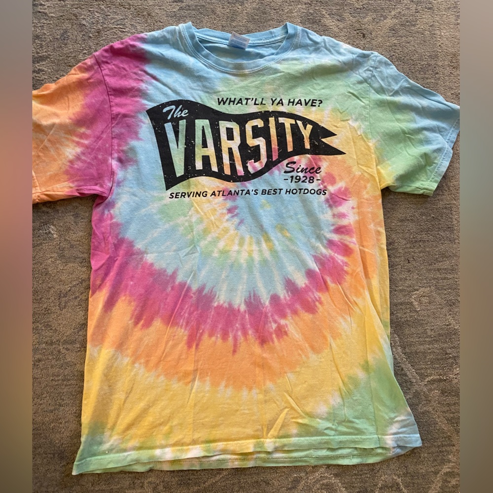 Varsity Tie Dye Shirt
